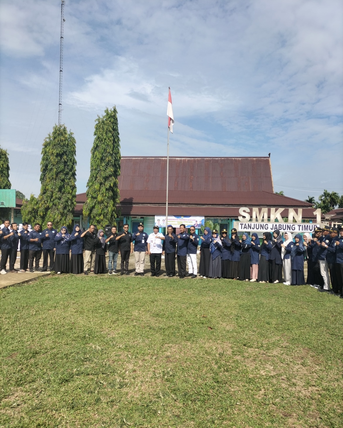 Kegiatan Pendandatangan Kerja Sama SMK N1 TJT dengan BNN TJT