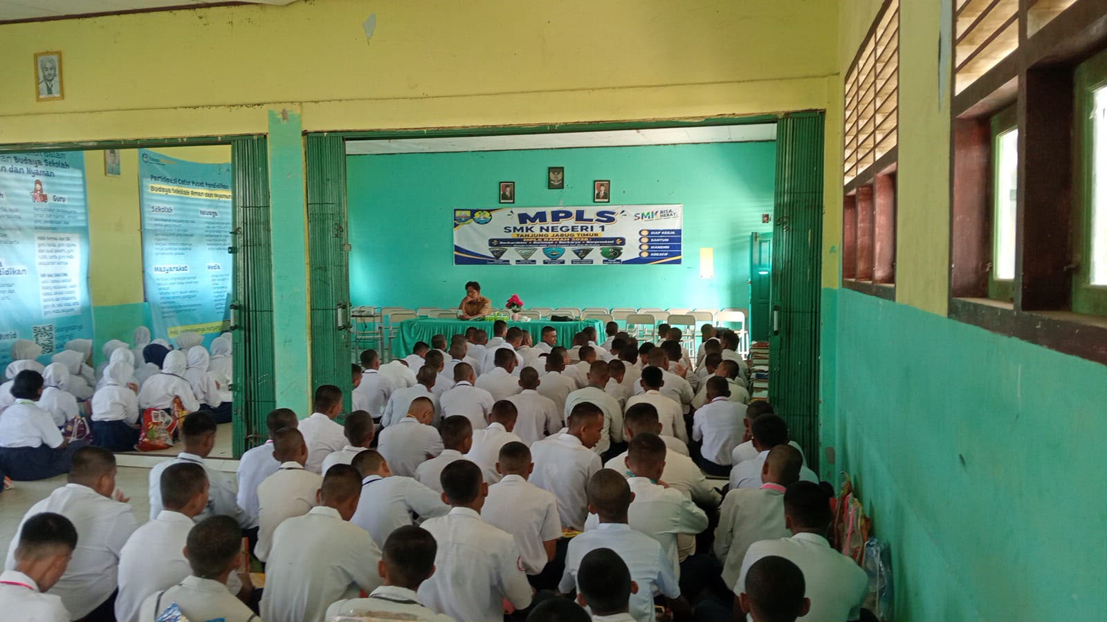 Upacara Pembukaan MPLS Tahun Ajaran 2026/2027 SMK Negeri 1 Tanjung Jabung Timur Berlangsung Khidmat