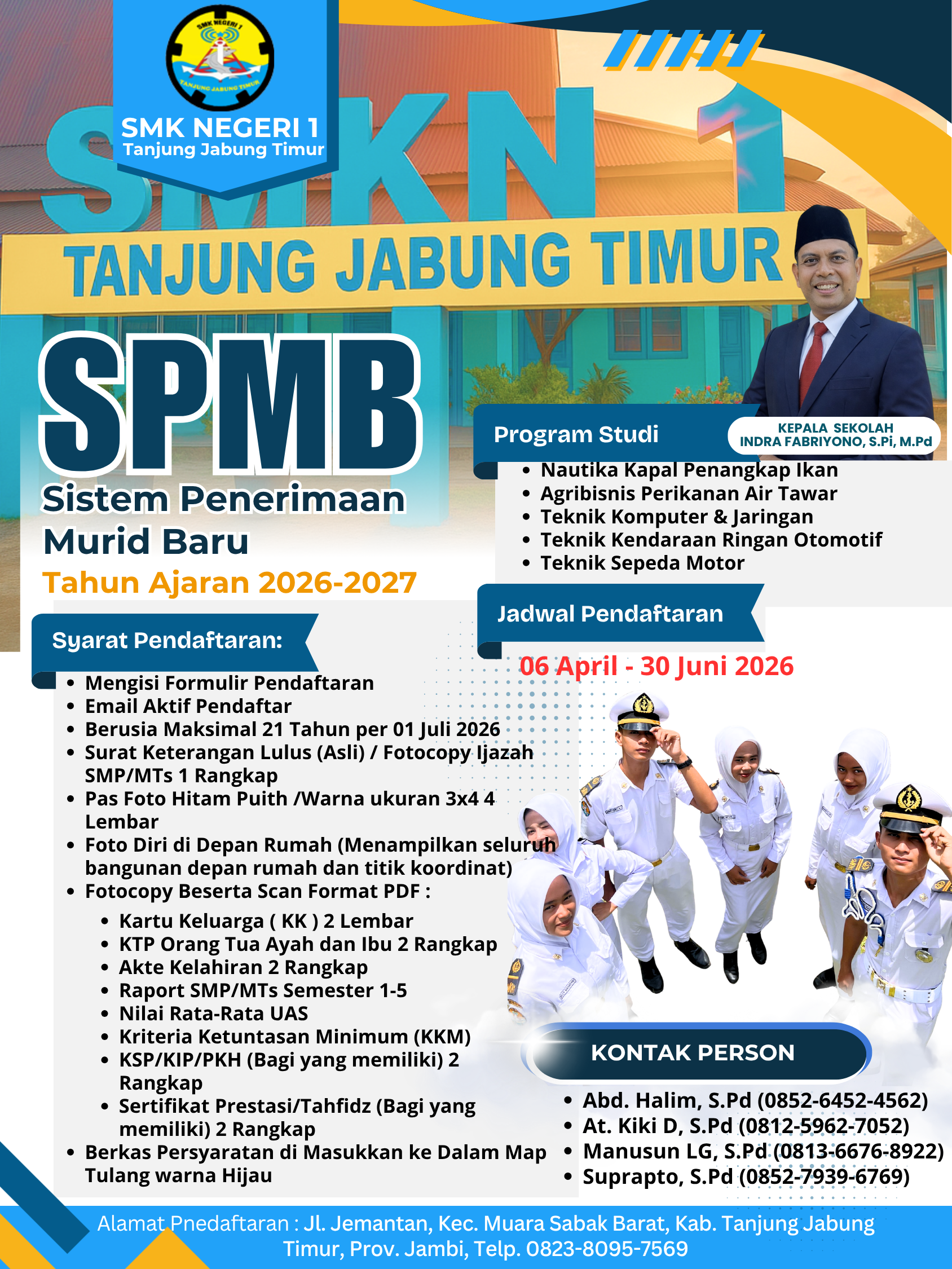 Banner PPDB SMKN 1 2026
